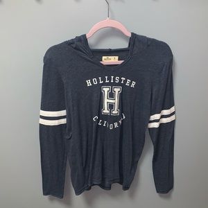 Hollister California Long Sleeve Tee with Hood